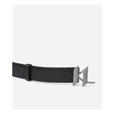 OPASEK KARL LAGERFELD K/PLAK LEATHER BELT H3.5 95815807