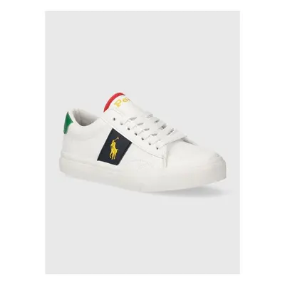 Dětské sneakers boty Polo Ralph Lauren bílá barva 90707080