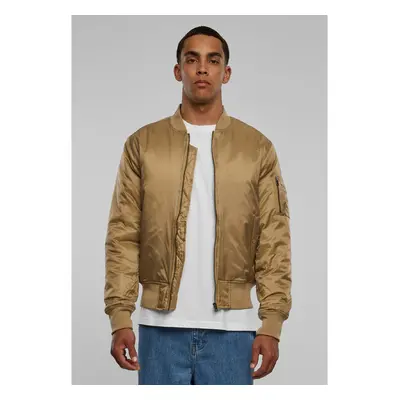 Urban Classics Basic Bomber Jacket béžová 91379233