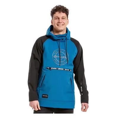 Meatfly pánská softshell bunda Jax Ocean Blue/Black | Černá 78958999