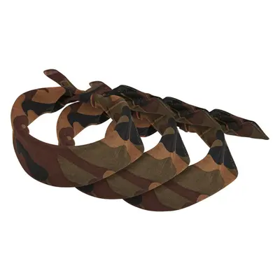 Urban Classics Bandana 3-balení woodcamo 91233476