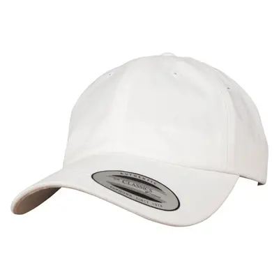 Flexfit Peached Cotton Twill Dad Cap bílá 87555051