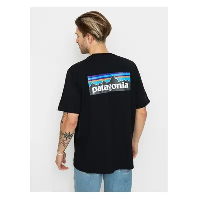 Patagonia P6 Logo Responsibili (black)černá 47017394