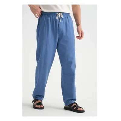 38304 Dewberry Baggy Mens Pants-INDIGO 99804725