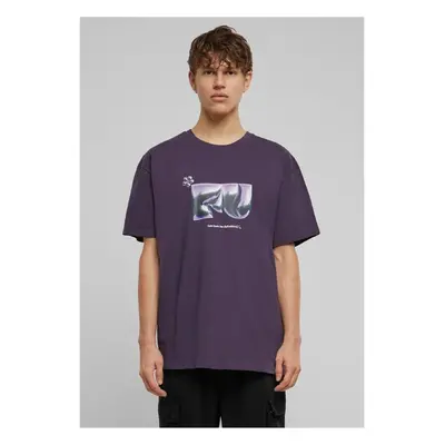 Mister Tee Pánské tričko FU Heavy Oversize fialové 95240481