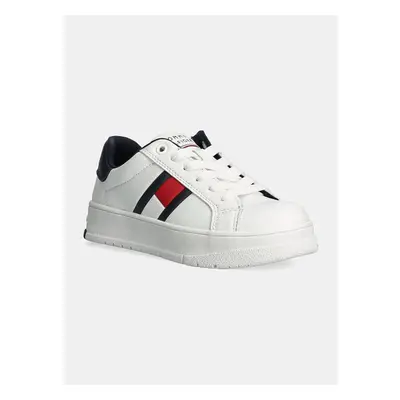 Dětské sneakers boty Tommy Hilfiger bílá barva, T3X9-33637 99236845