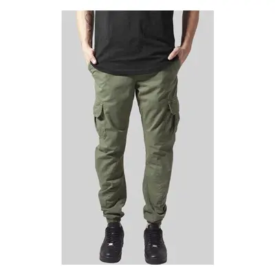 Urban Classics Cargo Jogging Kalhoty olivové 91218526