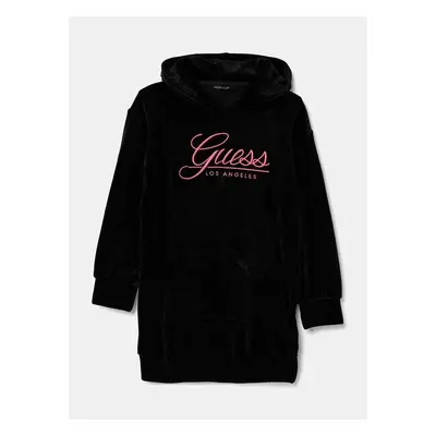 Dívčí šaty Guess černá barva, mini, J4BK16 KCH92 100266118