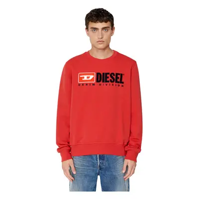 Diesel Sweatshirt - S-GINN-DIV SWEAT-SHIRT red 99803908