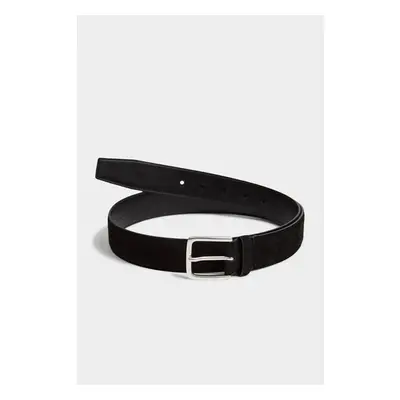 OPASEK GANT CLASSIC SUEDE BELT BLACK 84606281