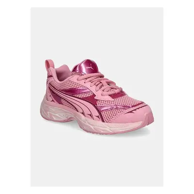 Dětské sneakers boty Puma Morphic Mystery Garden růžová barva, 397884 99019317