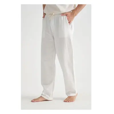 38304 Dewberry Baggy Mens Pants-WHITE 99742486