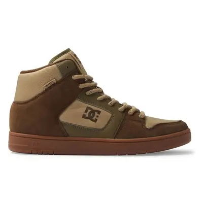 Dc shoes pánské boty Manteca 4 HI WR Dk Choc/Military | Hnědá 86572764