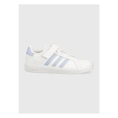 Dětské sneakers boty adidas GRAND COURT 2.0 EL bílá barva 82974998