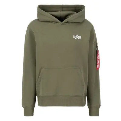 ALPHA INDUSTRIES Mikina Signature BP zelený melír 97942120