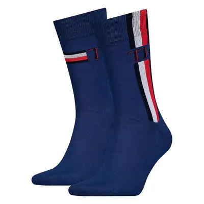 Tommy Hilfiger Socks - TH MEN SOCK 2P ICONIC STRIPE blue 99788129