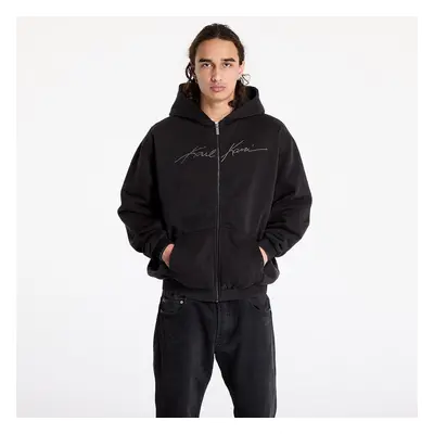 Mikina Karl Kani Autograph Heavy OS Zip Hoodie Black M 100242831