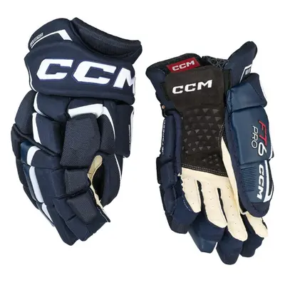 Hokejové rukavice CCM JetSpeed FT6 Pro Navy/White 11 palců 99076663