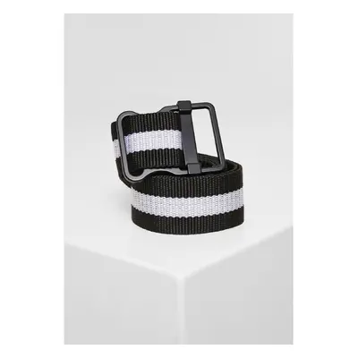 Urban Classics Easy Belt s pruhy černo/bílý 91358102