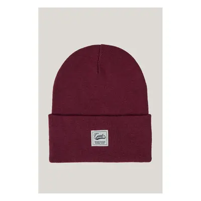 ČEPICE GANT DOUBLE LAYERED BEANIE WINE RED 99405527