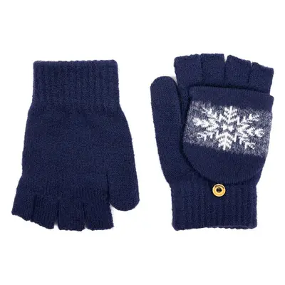 Art Of Polo Unisexs Gloves rk23369-6 White/Navy Blue 88883051