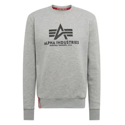 ALPHA INDUSTRIES Mikina antracitová / světle šedá / červená 62134086