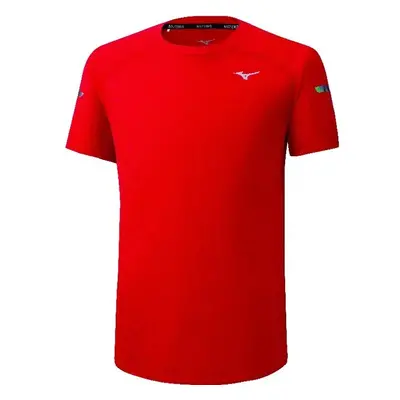 Pánské tričko Mizuno DryAeroFlow Tee červené, 99600194