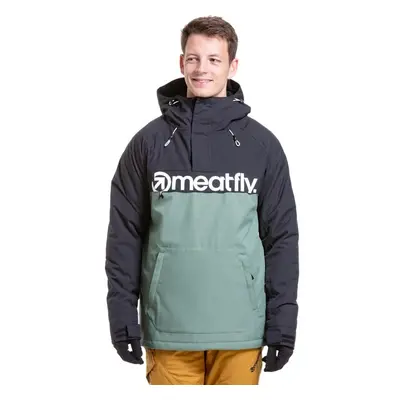 Meatfly pánská SNB & SKI bunda Slinger Sea Spray/Black | Modrá 87448890