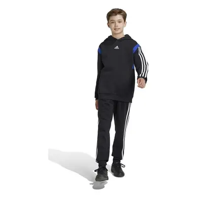 Dětské tepláky adidas B PT CB černá barva, vzorované, JE0322 97782351