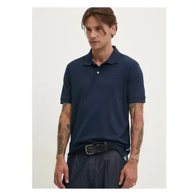 Bavlněné polo tričko Guess Jeans tmavomodrá barva, M4BP29 KCJV1 100263264