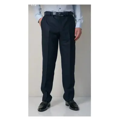 38731 Dewberry Classic Mens Trousers-NAVY BLUE 100280737