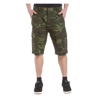 Meatfly pánské kraťasy Syndrom Camo Ripstop | Maskáč 82537325