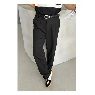 35373 Dewberry Baggy Fit Mens Trousers-BLACK 99697560