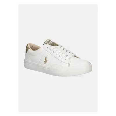 Dětské sneakers boty Polo Ralph Lauren RYLEY bílá barva, RL01227100 99279489