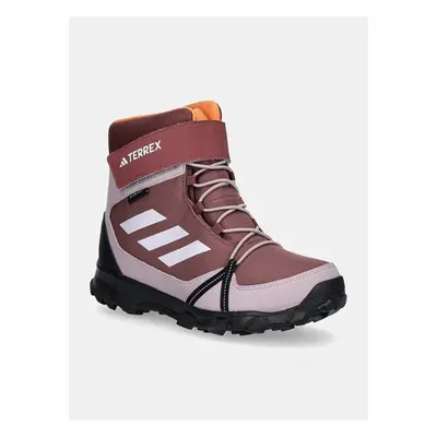 Dětské boty adidas TERREX TERREX SNOW CF R.RDY růžová barva, ID0936 99657895