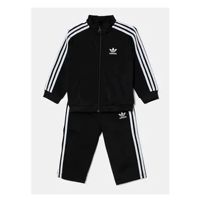 Dětská tepláková souprava adidas Originals FIREBIRD černá barva, 99233392