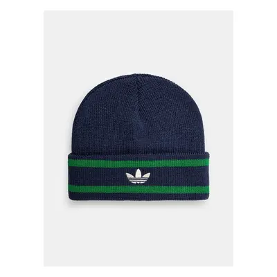 Čepice adidas Originals Beanie tmavomodrá barva, JL9569 100235368