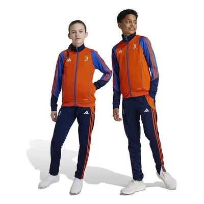 Dětská tepláková souprava adidas Performance JUVE TK SUIT oranžová 94845262