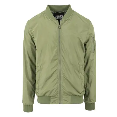 Urban Classics Light Bomber Jacket olivová 91382128