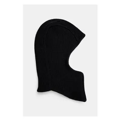 Vlněná kukla AMBUSH Rib Knit Balaclava černá barva, 99247675