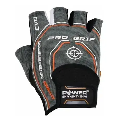 Power System Fitness Rukavice Pro Grip Evo Šedé M 99600110