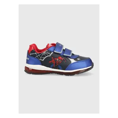 Dětské sneakers boty Geox x Marvel, Spider-Man tmavomodrá barva 83753282