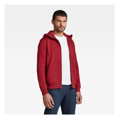 G-STAR Sweatshirt - Premium core hdd zip sw l\s red 99803851