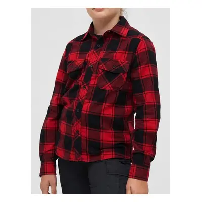 BRANDIT Checkshirt Kids - red/black 76815648