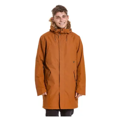 Meatfly pánská zimní bunda Lars Parka Brown Sugar | Hnědá 63943715