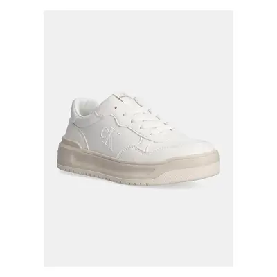 Dětské sneakers boty Calvin Klein Jeans bílá barva, V3A9-80980 99824818