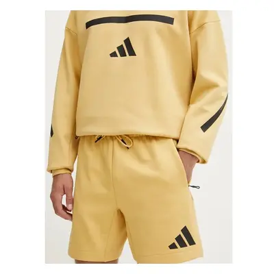 Kraťasy adidas ZNE pánské, žlutá barva, JF2456 99826672