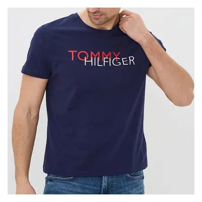 Pánské modré triko Tommy Hilfiger 30853 84046090