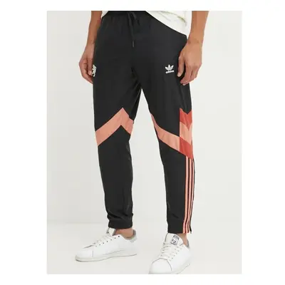 Kalhoty adidas Originals pánské, černá barva, vzorované, IS6490 99440409