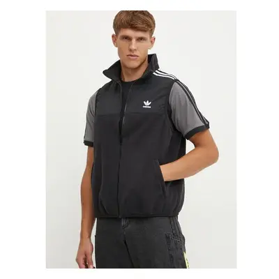 Vesta adidas Originals Fleece Vest černá barva, IZ4799 99440394